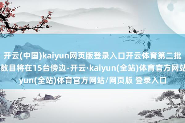 开云(中国)kaiyun网页版登录入口开云体育第二批天链T1Pro的量产数目将在15台傍边-开云·kaiyun(全站)体育官方网站/网页版 登录入口